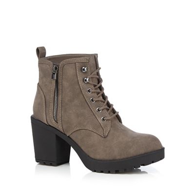 Call It Spring Grey 'Mesien' high ankle boots